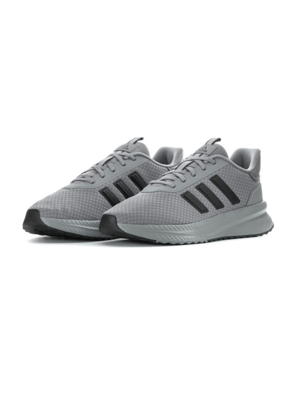 Adidas Men X_PLRPATH Gray Mesh Running Sneakers with Black Stripes NWT Size 8